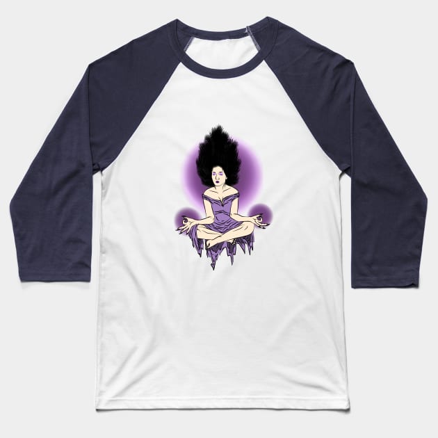 Witch Baseball T-Shirt by Skky Arts